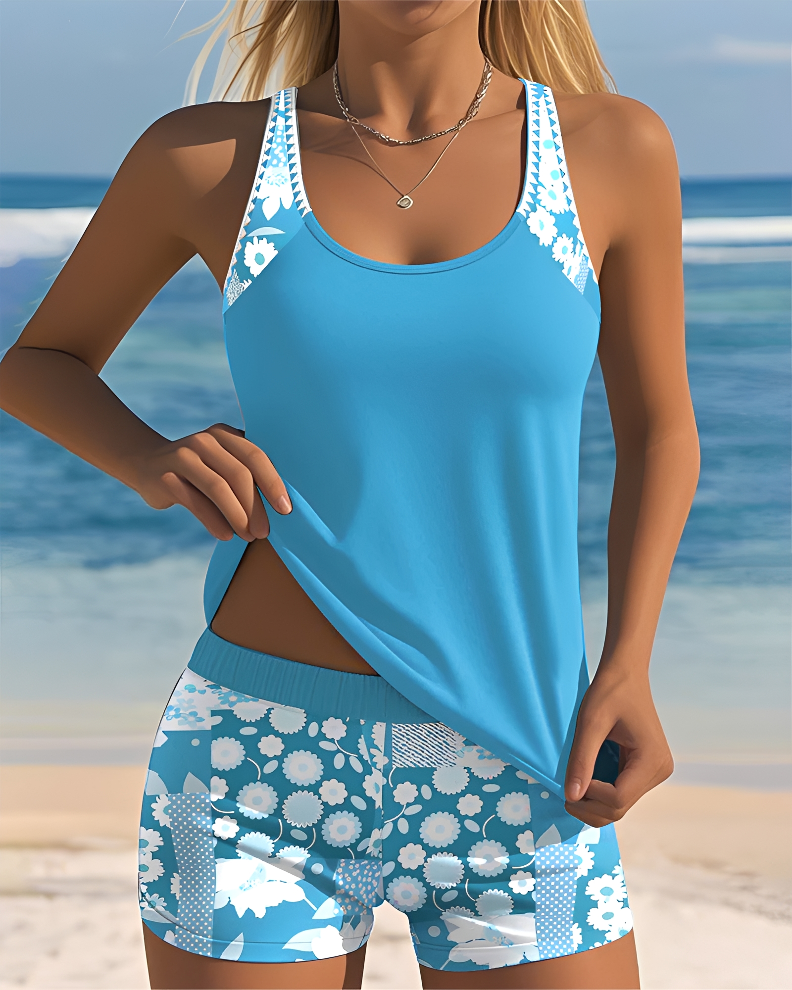 Jasmeen - Elegantes Tankini-Set