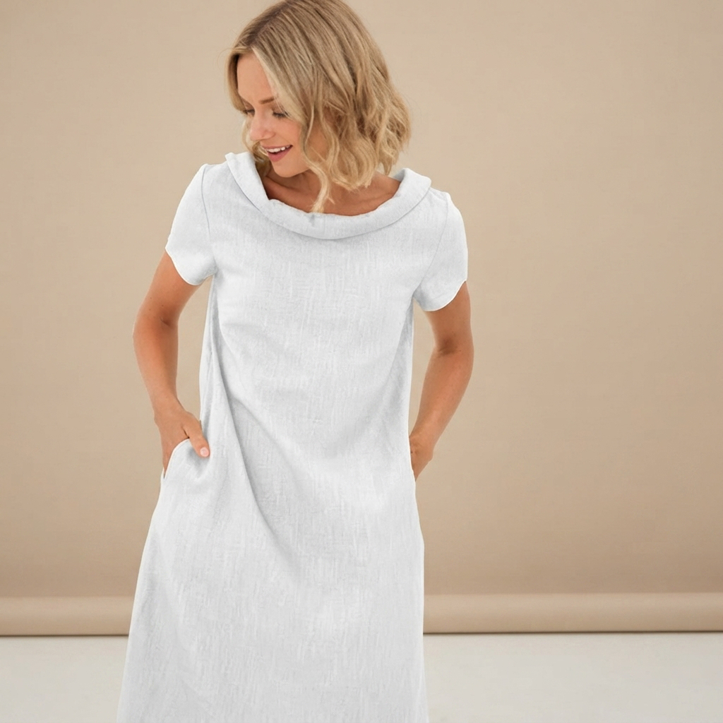 Laurette - Bequemes, weit geschnittenes Kleid