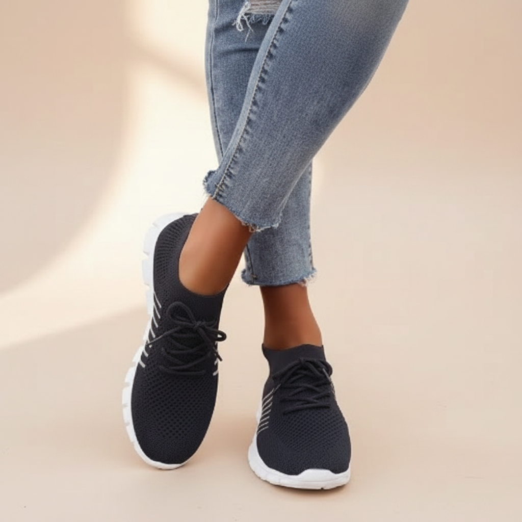 Vicky - Luftige Schnürsneaker