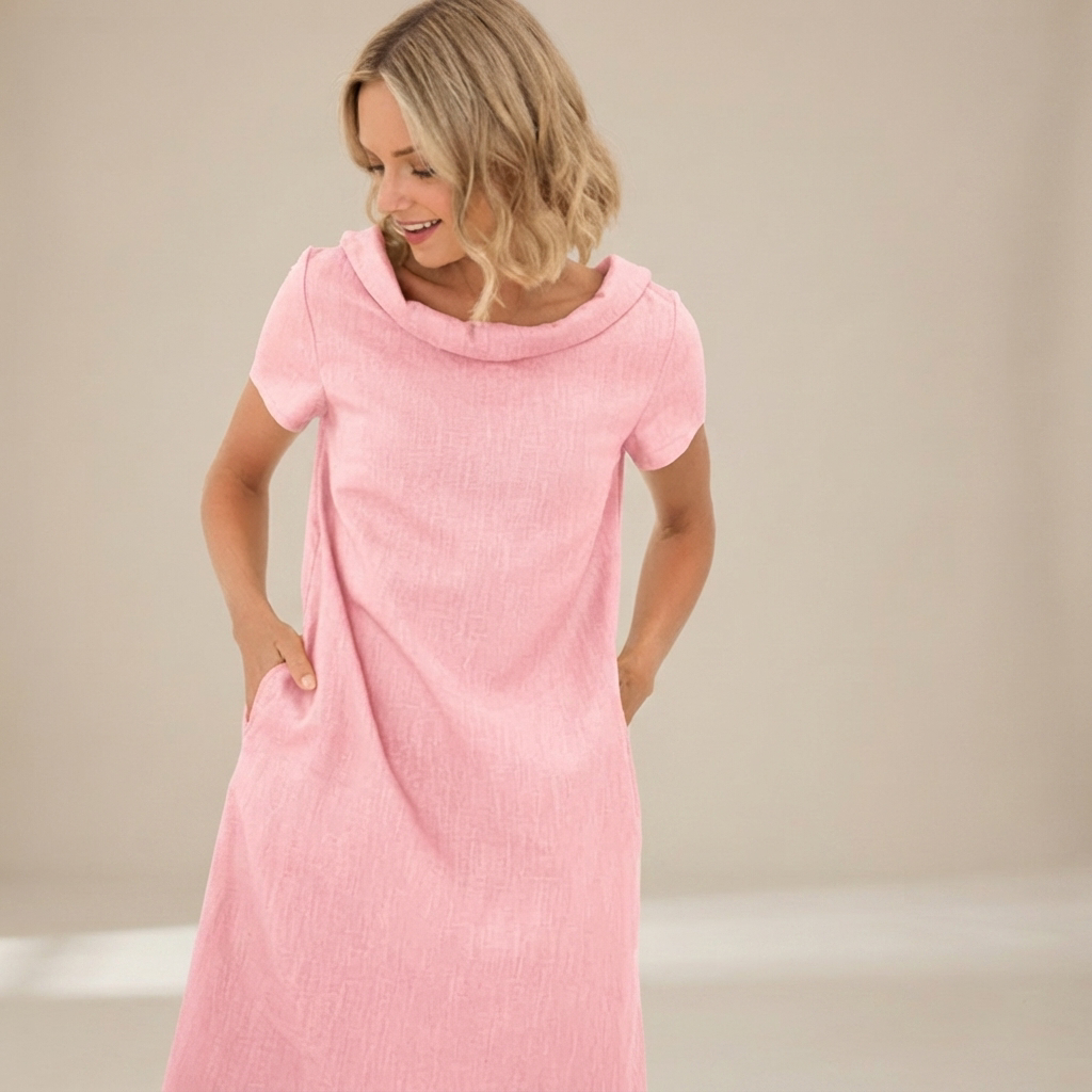 Laurette - Bequemes, weit geschnittenes Kleid