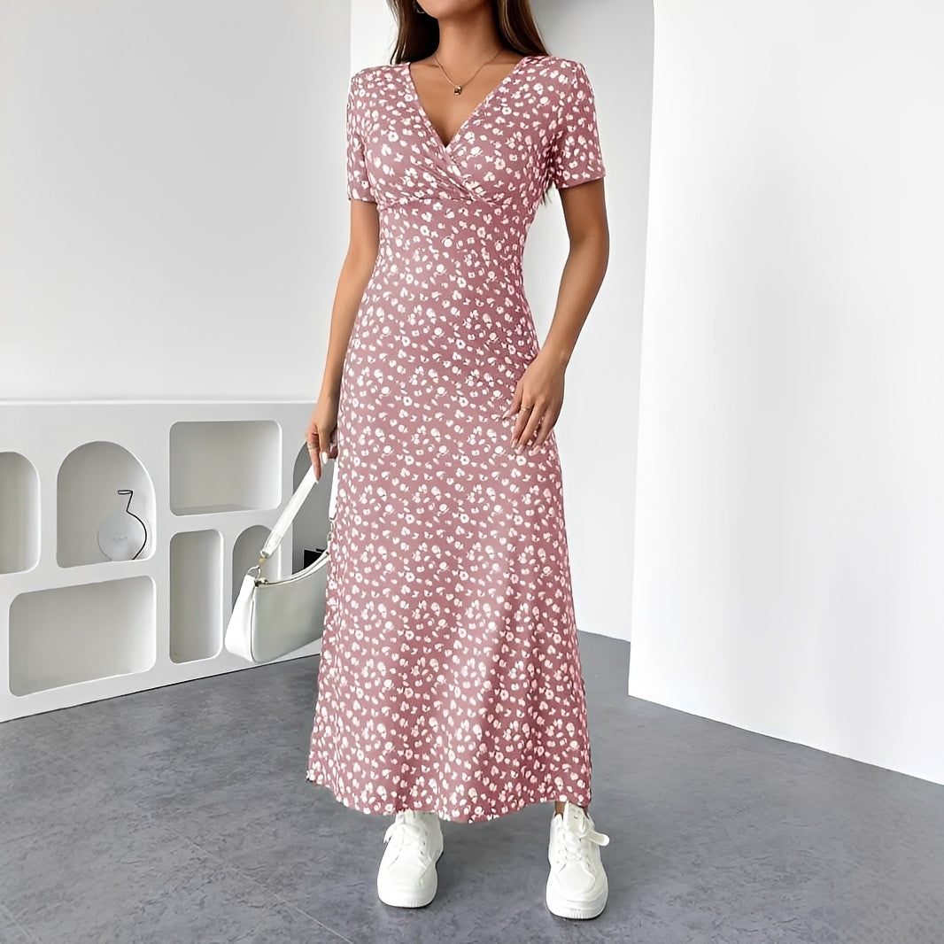 Reggie - Stilvolles Florales Maxikleid