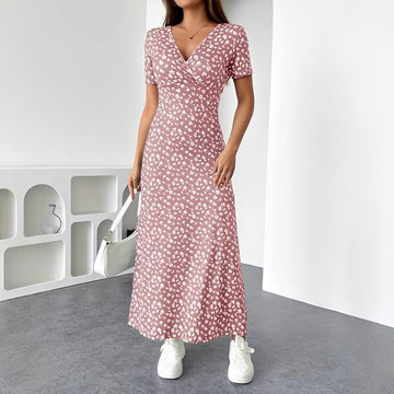 Reggie - Stilvolles Florales Maxikleid