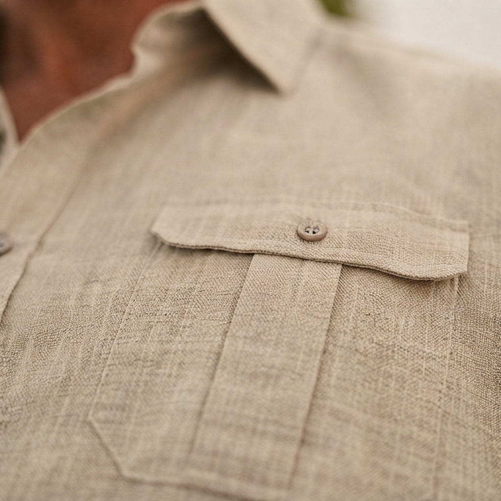 Lewys - Legeres Button-Down-Poloshirt