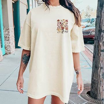 Thea - Stilvolles T-Shirt mit Blumenmuster