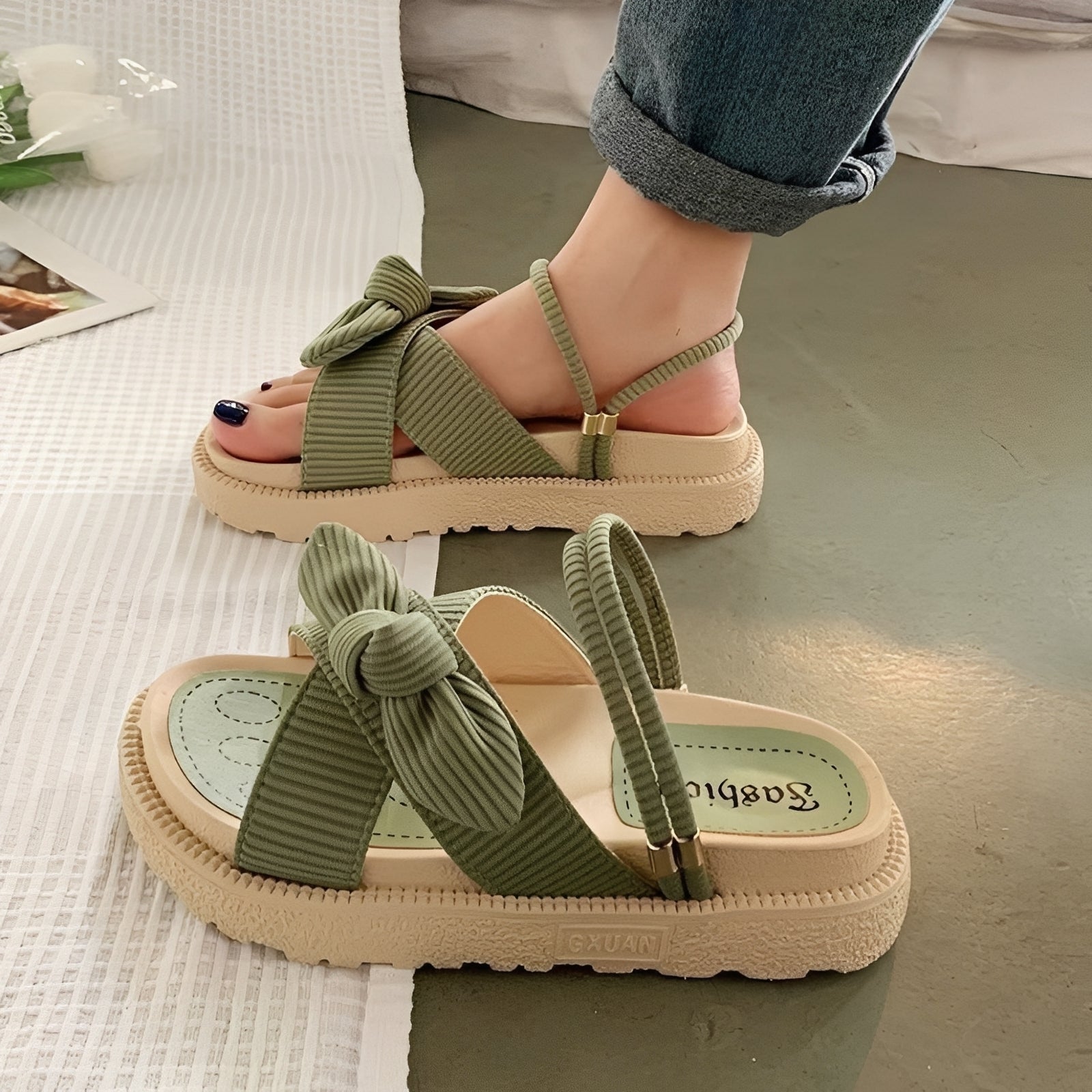 Sammy – Damensandalen – für stilvolle Spaziergänge