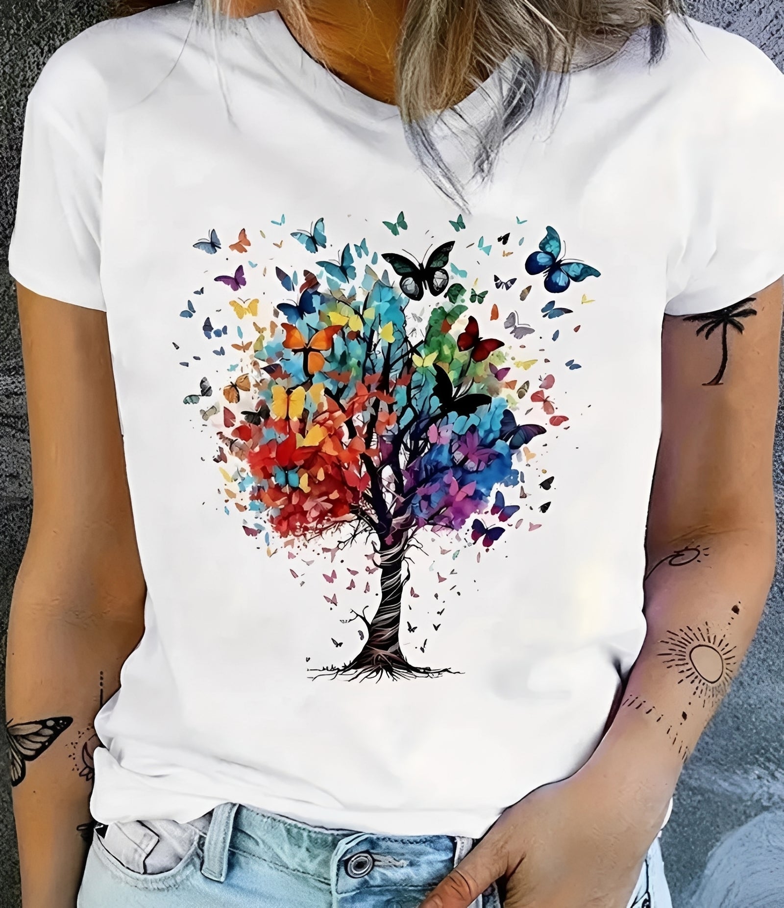 Julia - Stilvolles bedrucktes T-Shirt für Damen