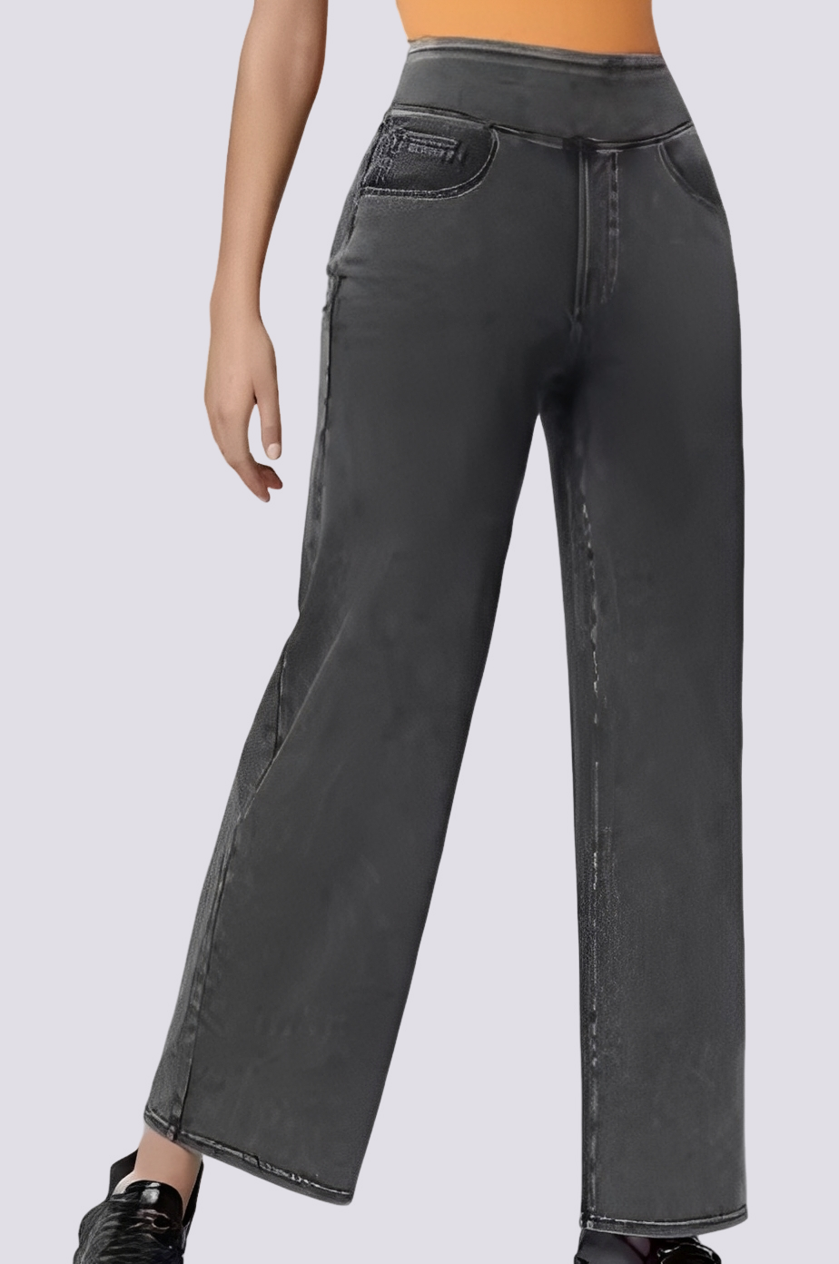 Carrie - Stilvolle Hochtaillierte Hose