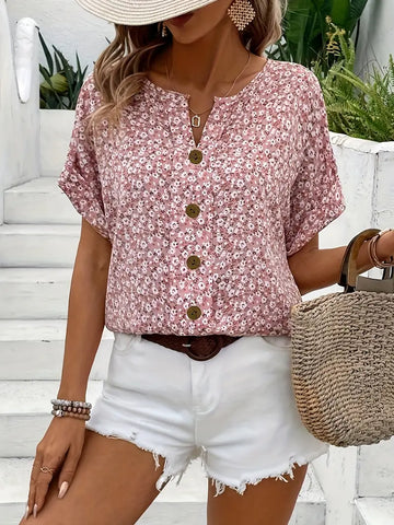Lina – Kurzes Sommer-Top mit femininer Note