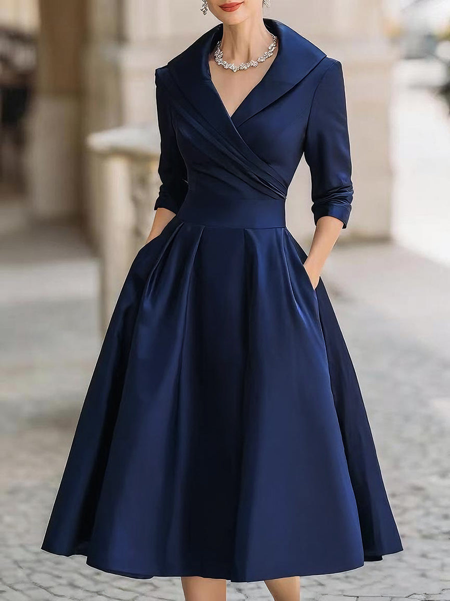 Eliana - Midikleid mit Wickeldesign