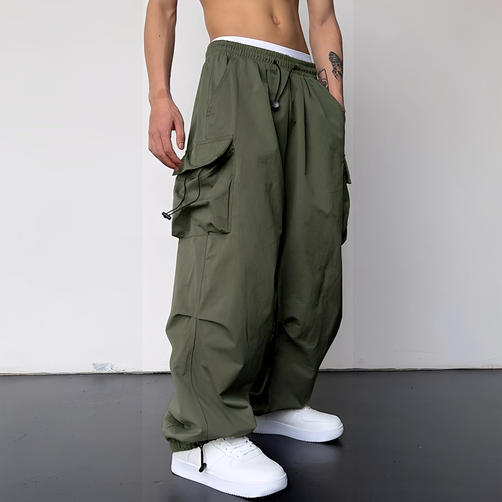 Kaleb - Weite, moderne Cargohose