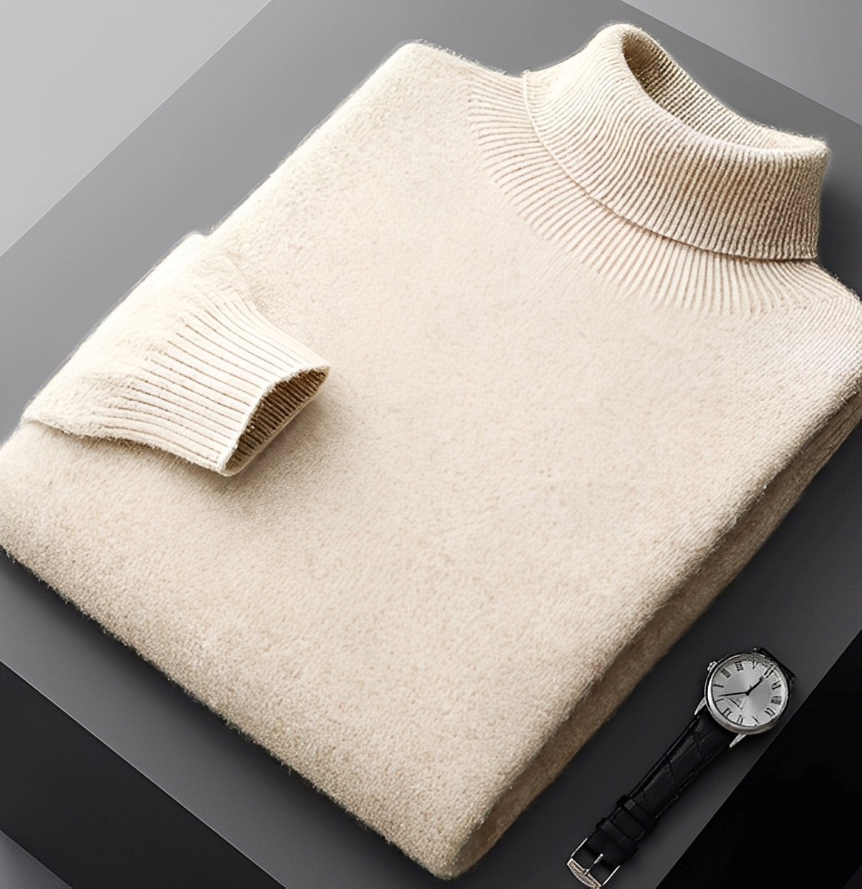 Osborn - Schlichter Herrenrollkragenpullover
