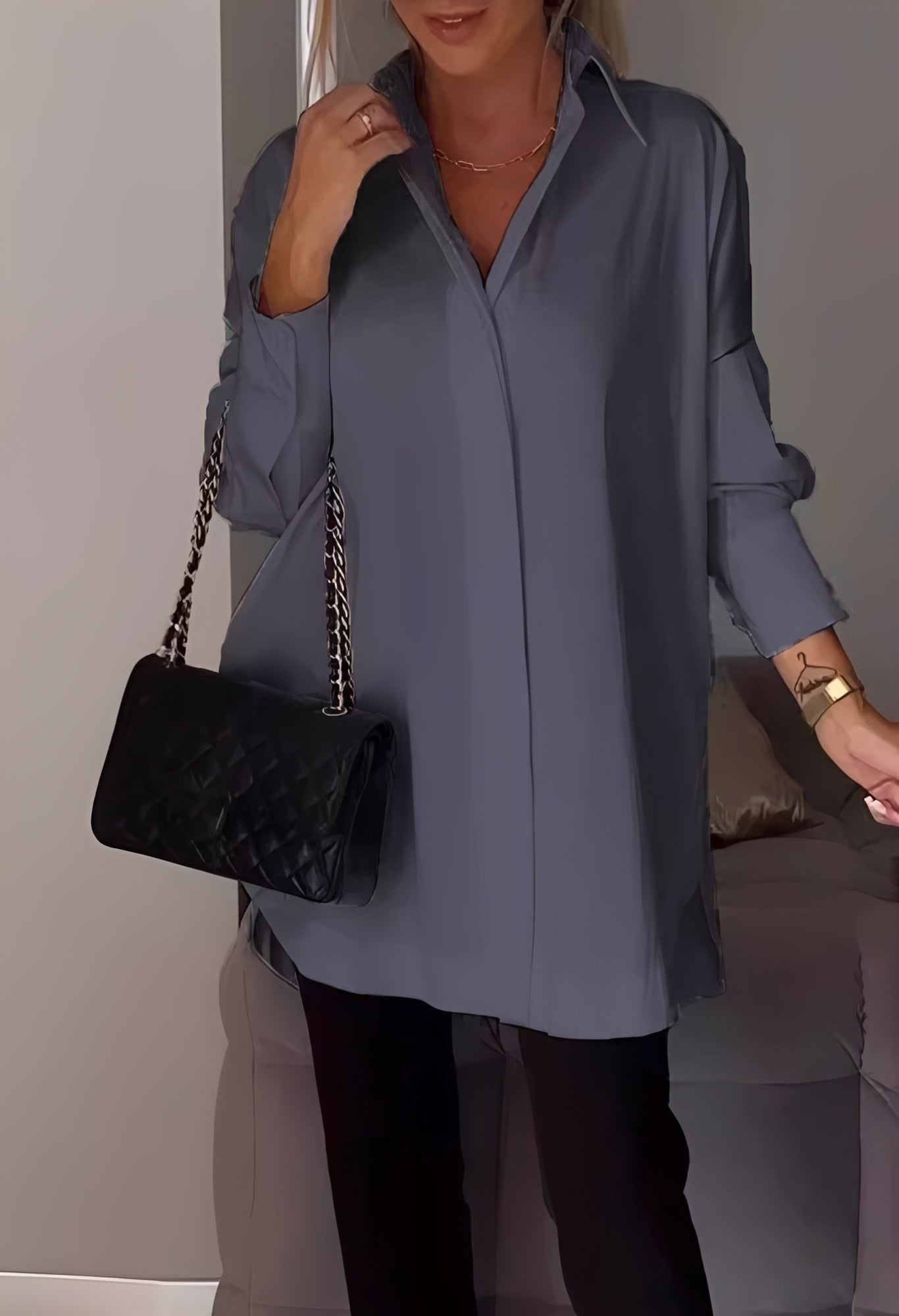 Lauren - Elegantes Langärmliges Hemd