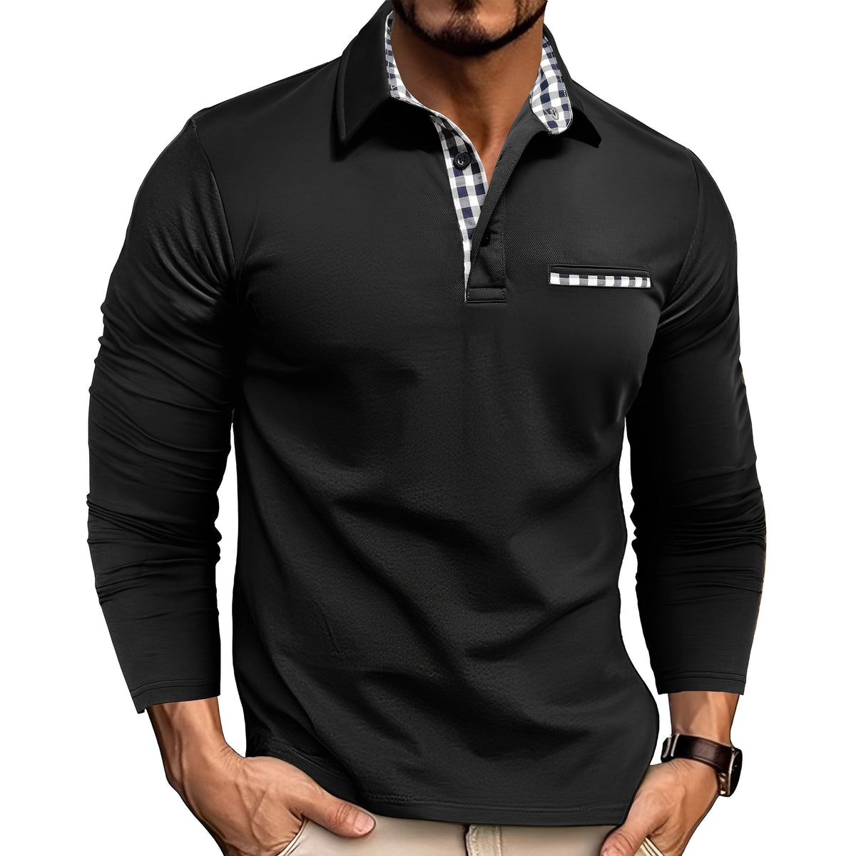 Charel - Strapazierfähiges Langarmshirt