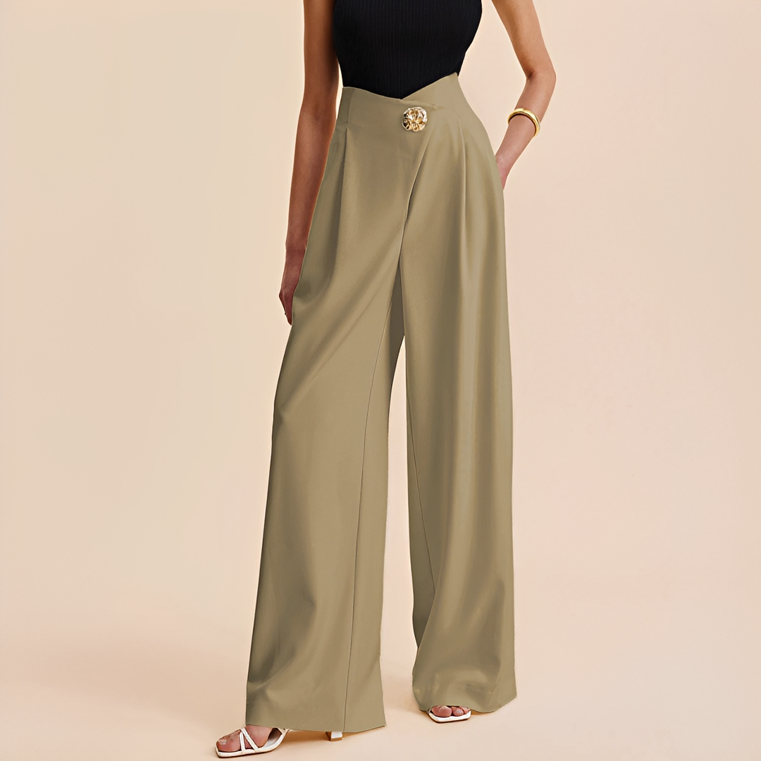Joyce - Weite Hose mit hoher Taille
