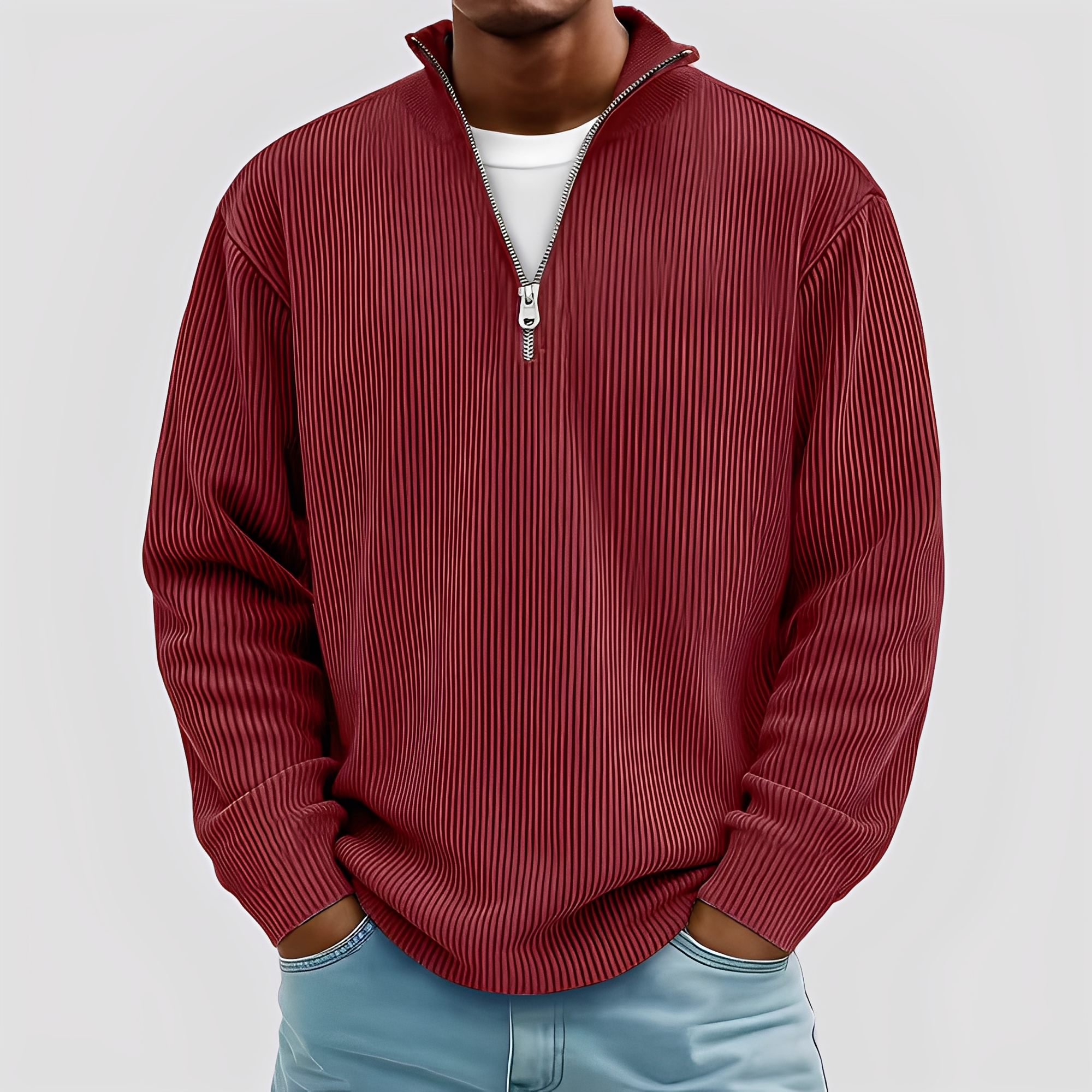 Henry - Schicker, angenehmer und wärmender Herrenpullover