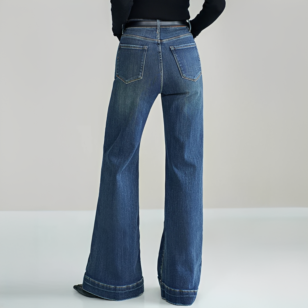Tamia - Trendige Jeans mit normalem Bund