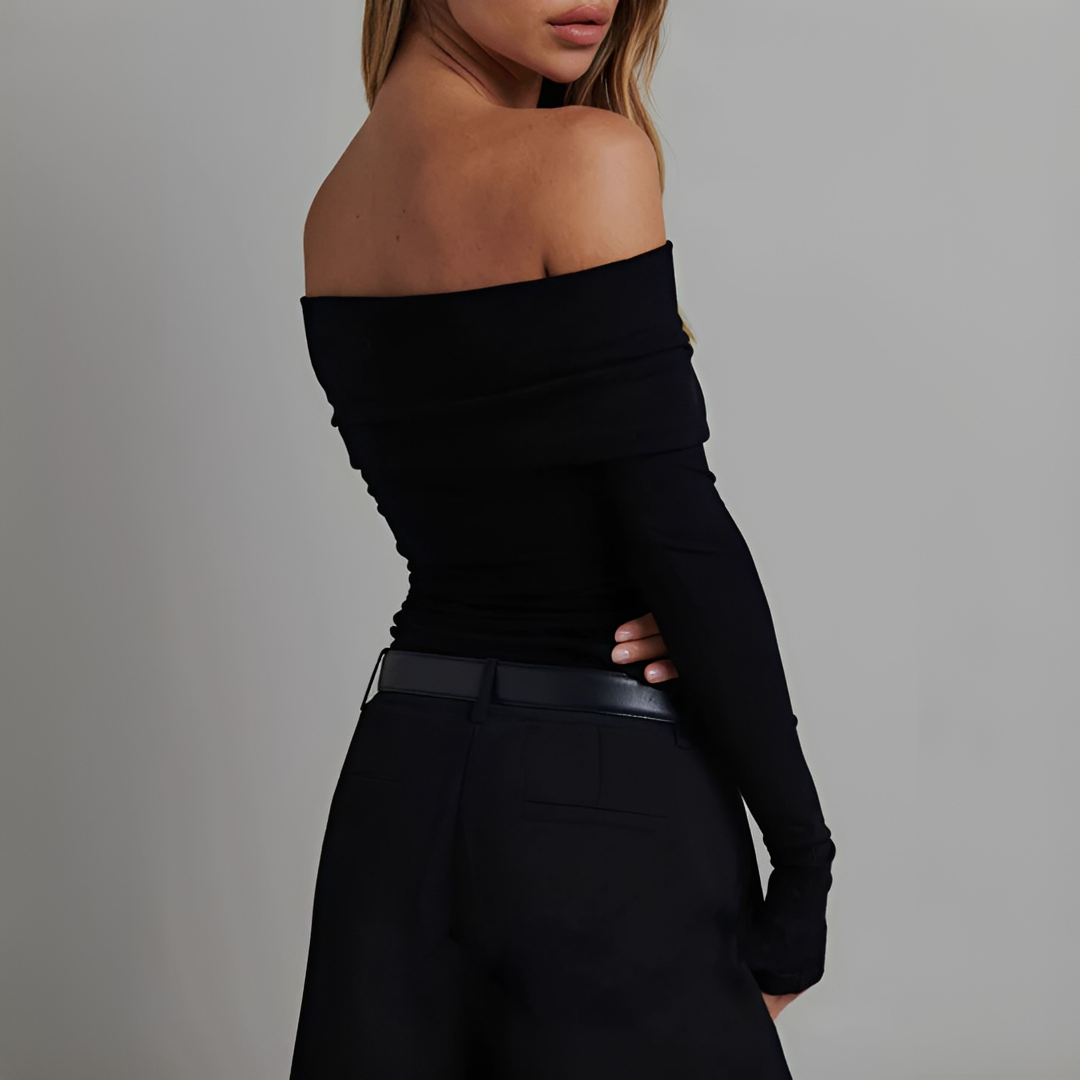 Kathryn - Elegantes Oberteil ohne Schulter