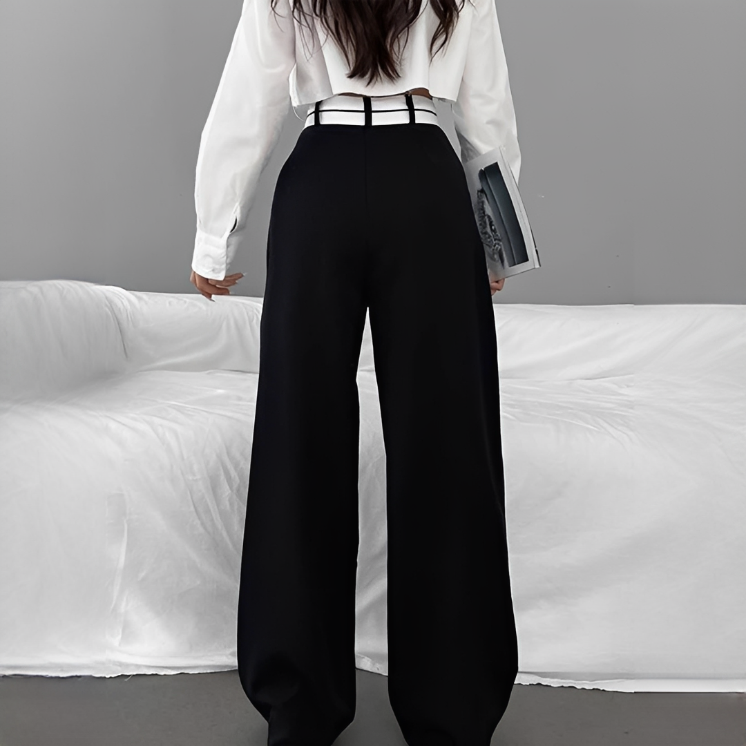 Aurilla - Stilvolle Hose mit weitem Bein