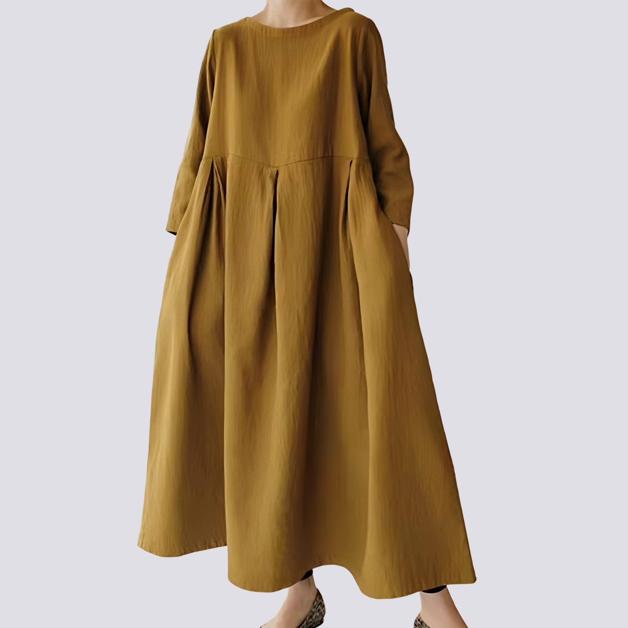 Veronica - Lockeres Kleid mit Taschen für Damen