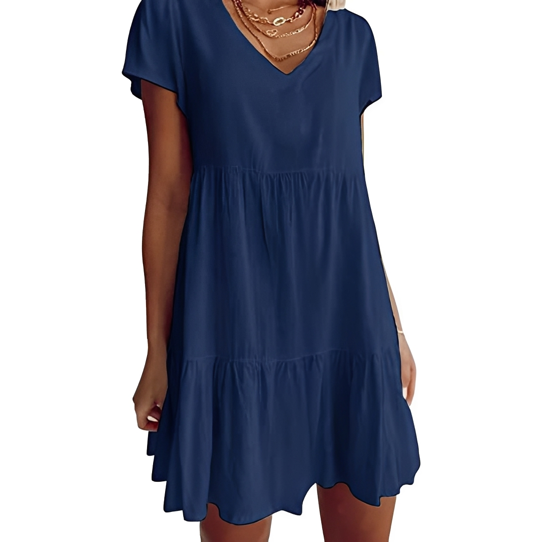 Judith - Leichtes, Weites Kurzes Kleid