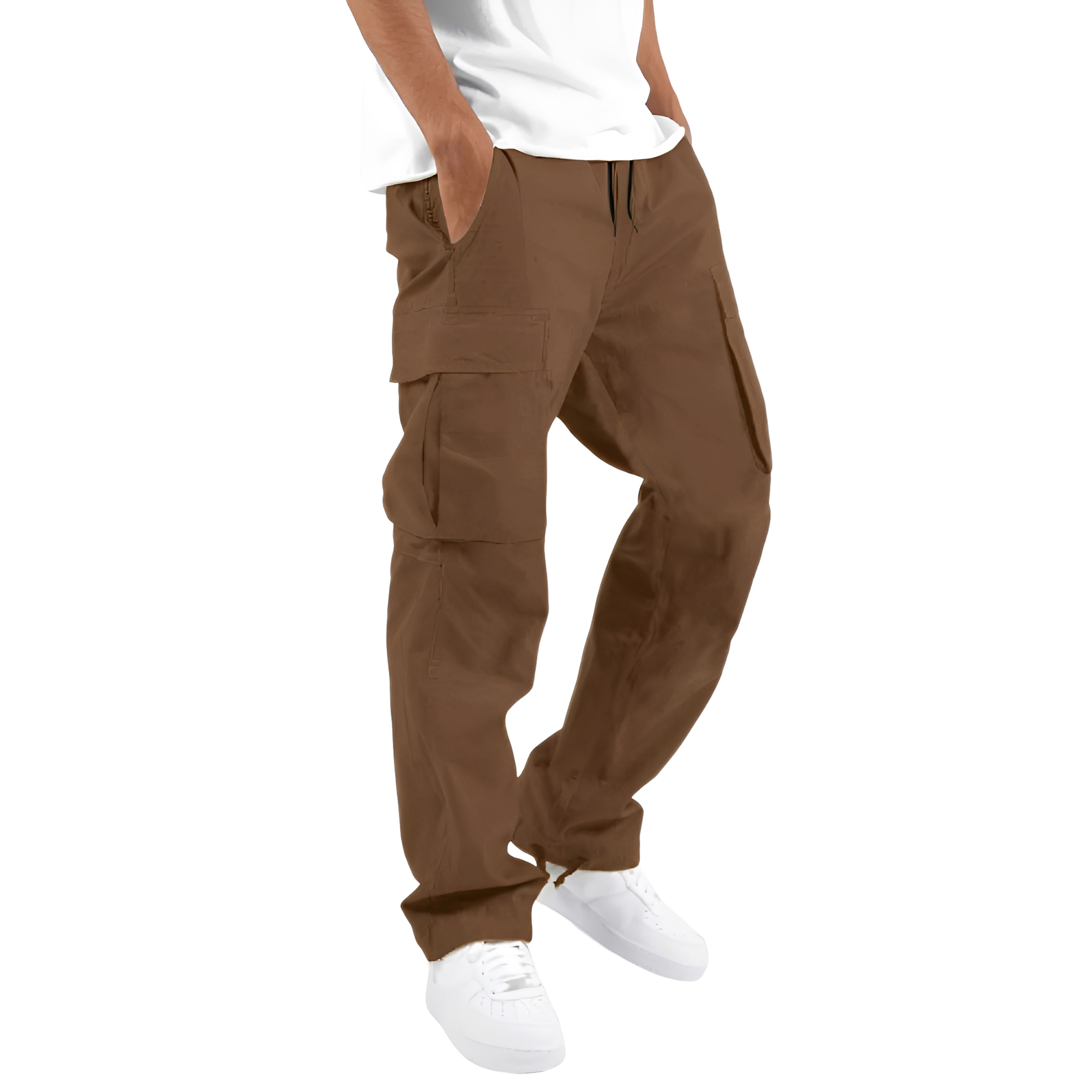Cooper - Weite Herren-Cargohose mit Zugband