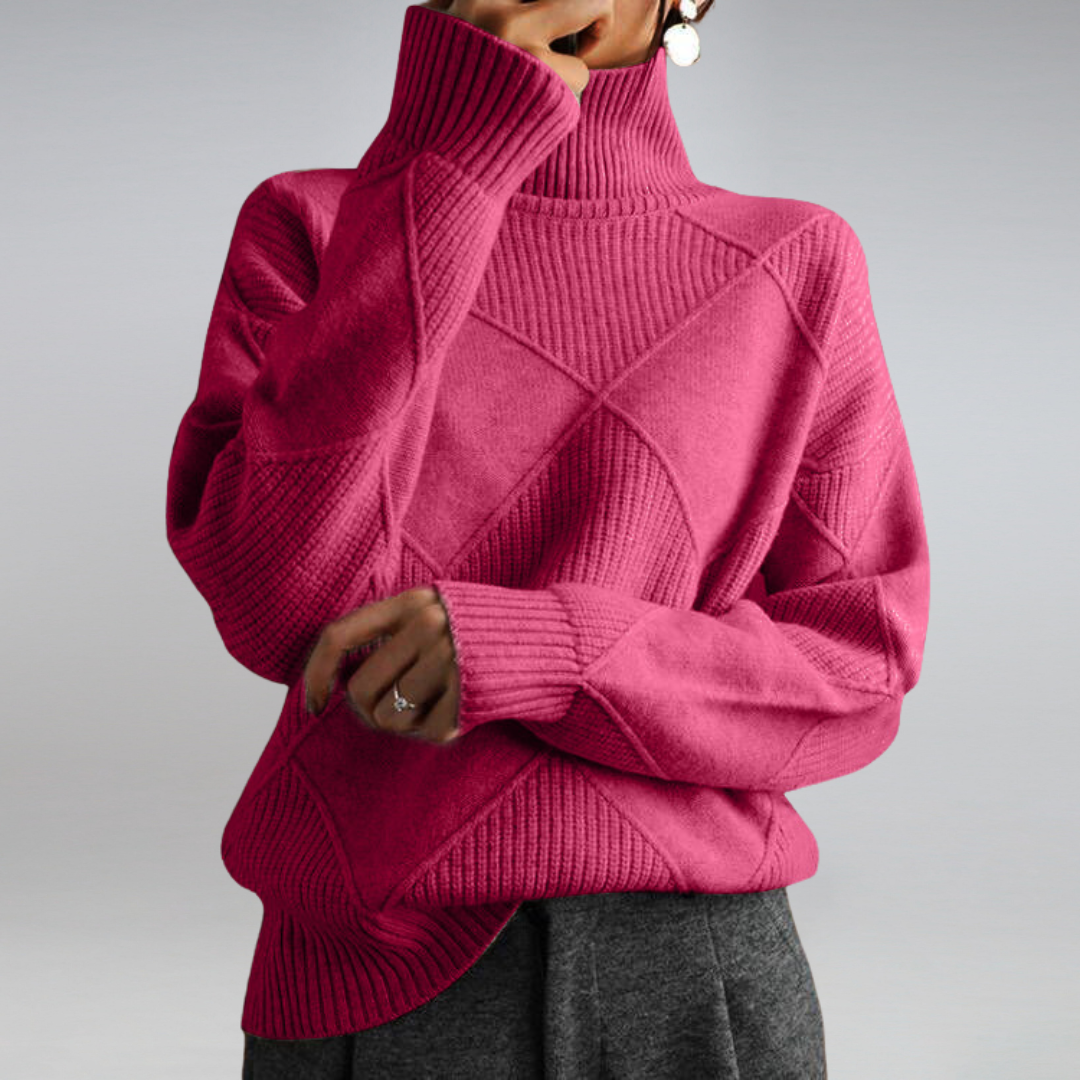 Camille - Eleganter und gemütlicher Rollkragenpullover