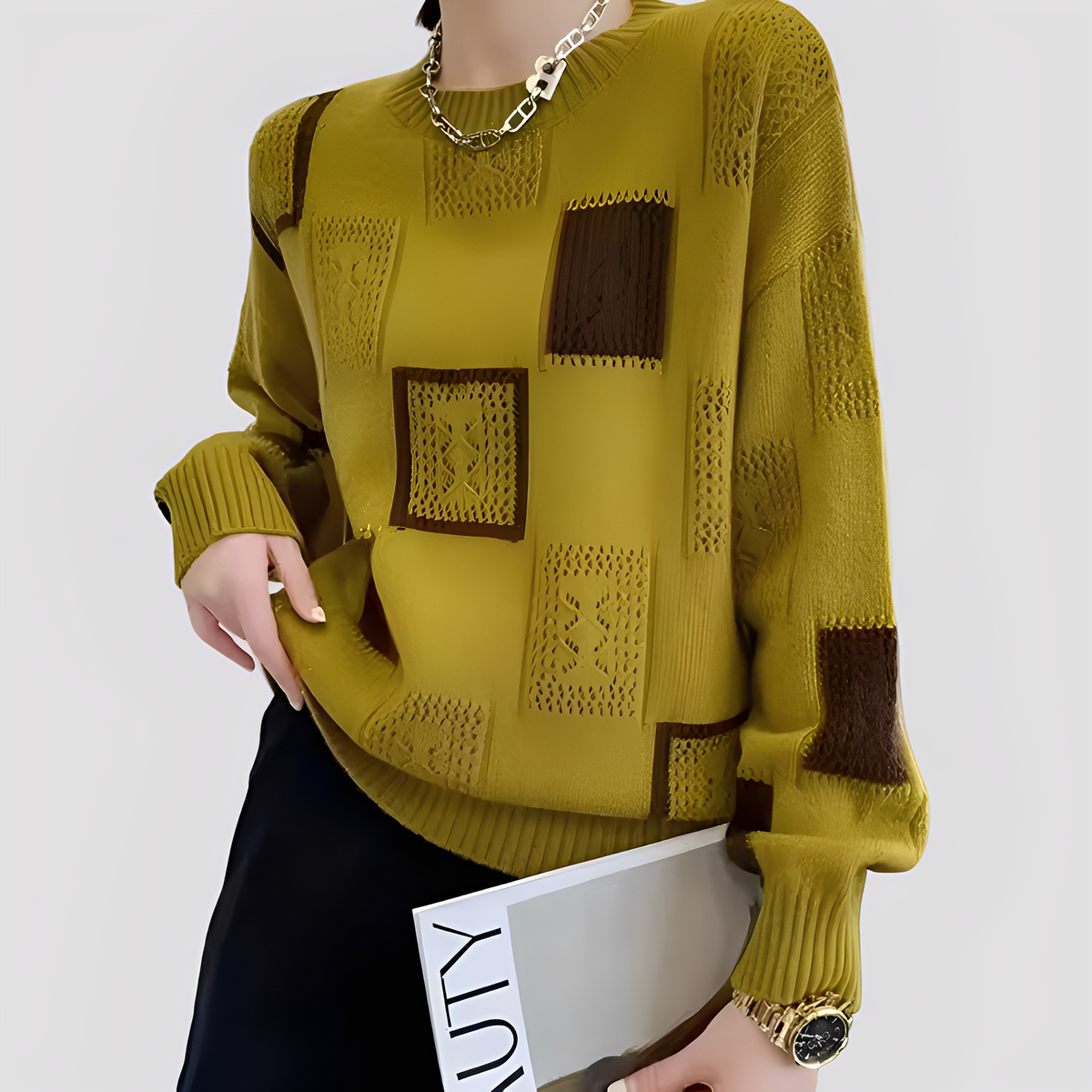 Christal - Stilvoller und bequemer Pullover
