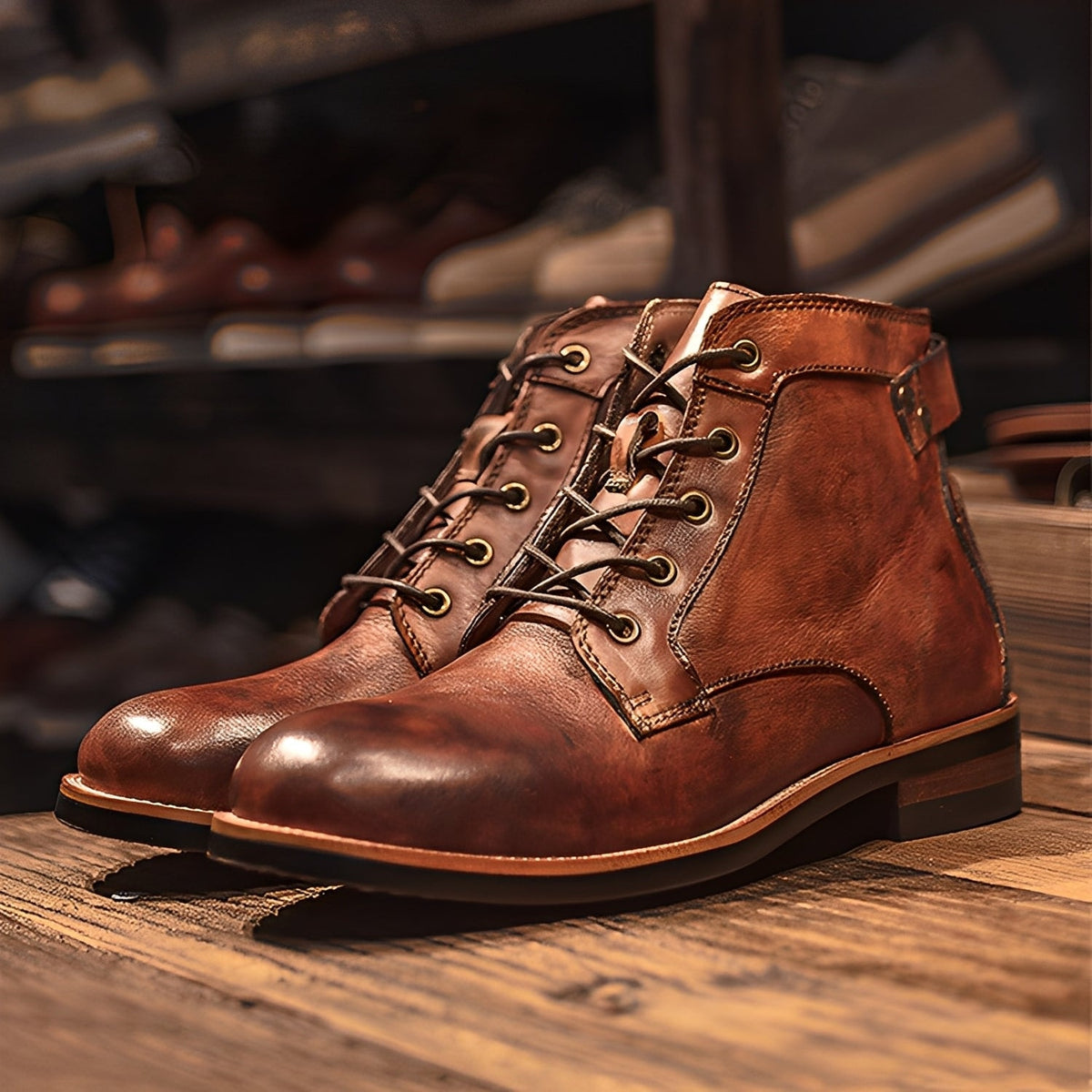 Chester - Traditionelle und Vintage-Stiefel
