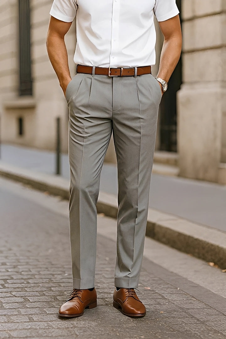 Brandon - Formelle Gerade Hose