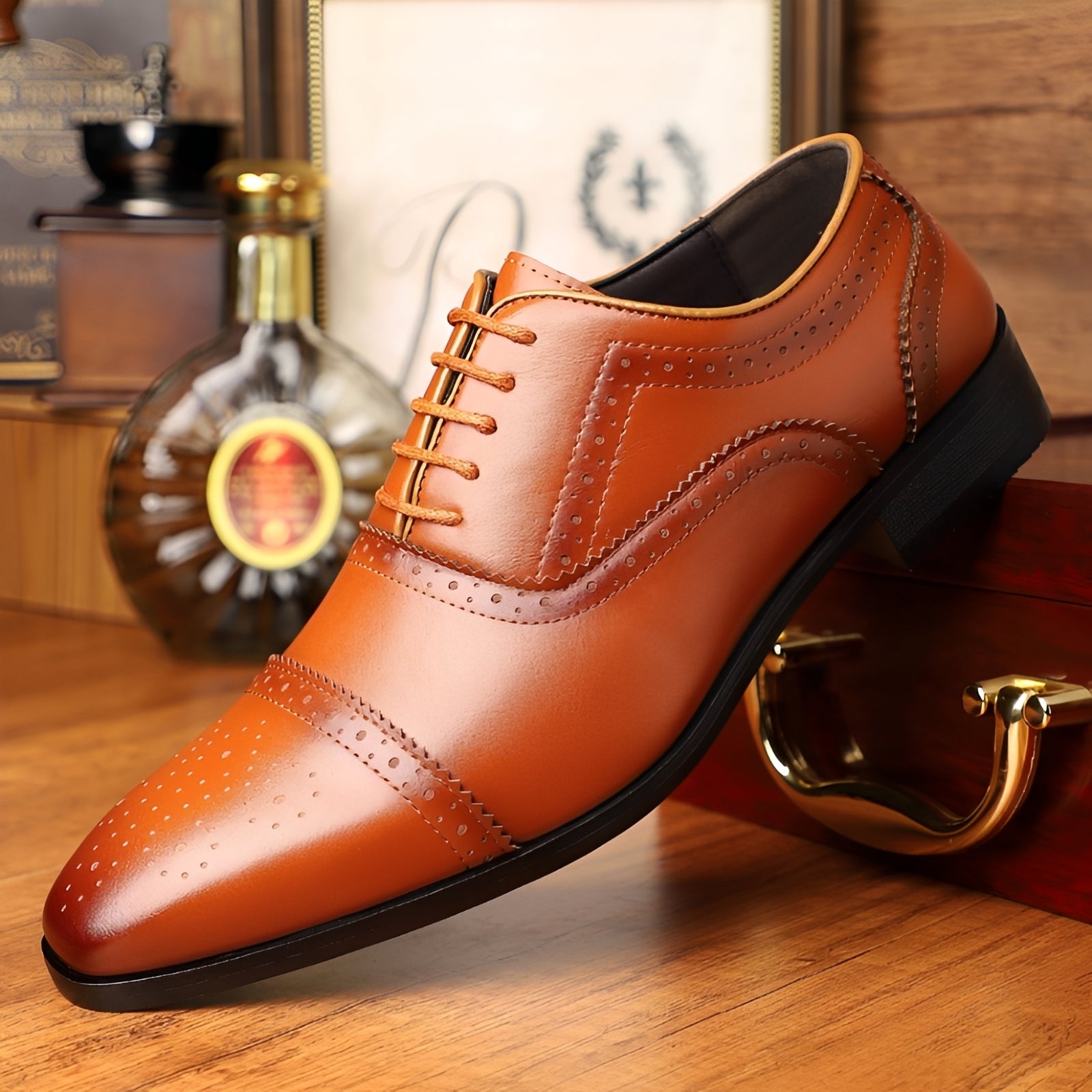 Ronan - Retro-Spitzschuhe für Herren