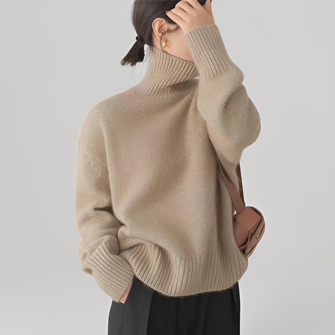 Anaise - Eleganter Damen-Rollkragenpullover