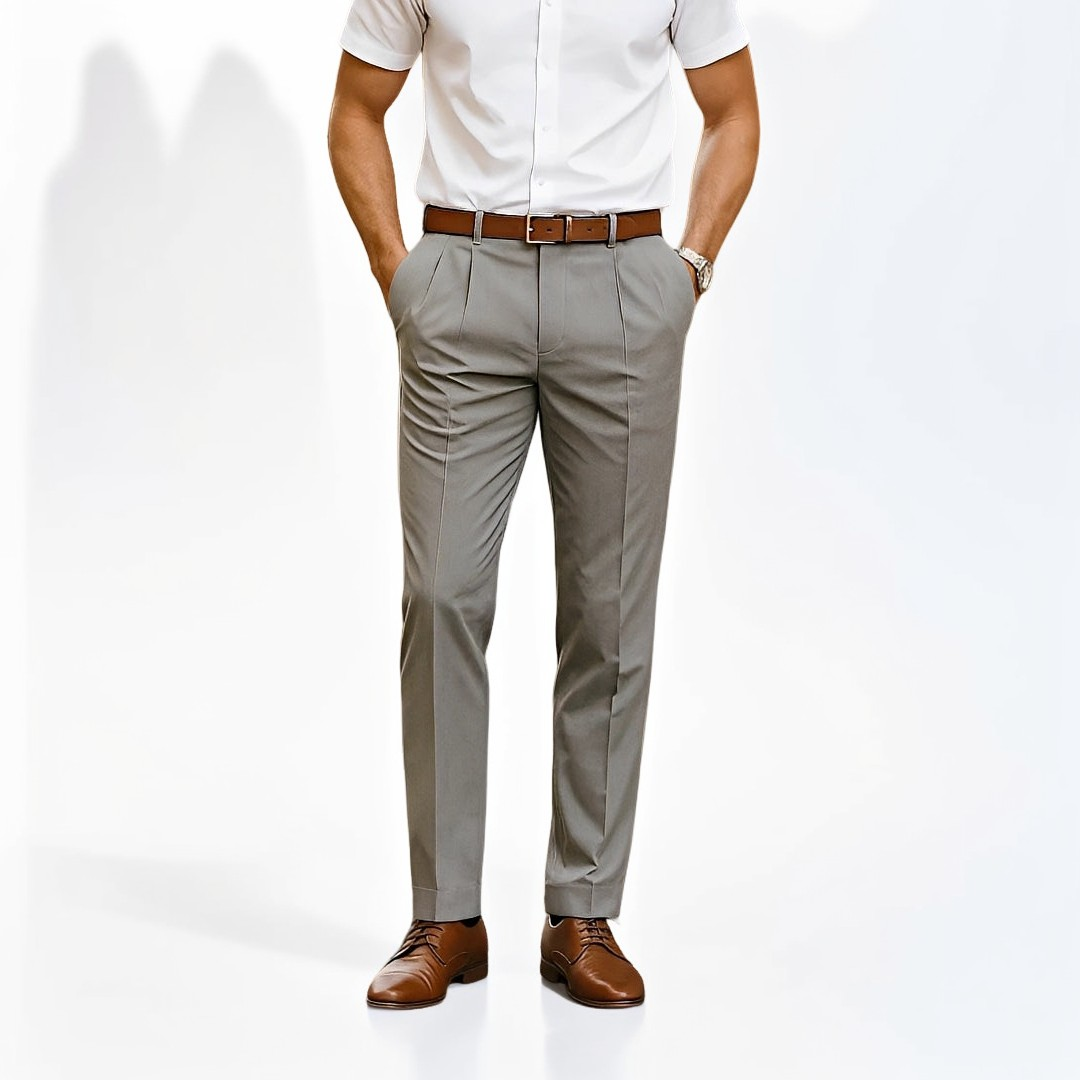 Brandon - Formelle Gerade Hose