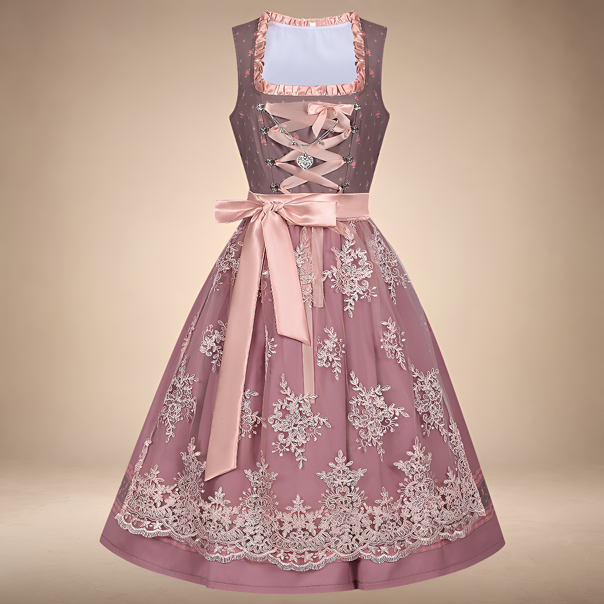 Emily - Lässiges festliches Oktoberfest-Kleid