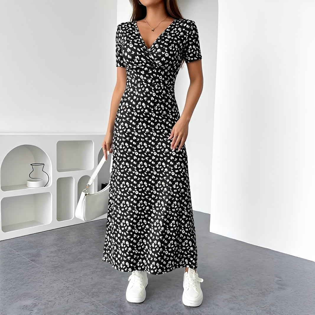 Reggie - Stilvolles Florales Maxikleid