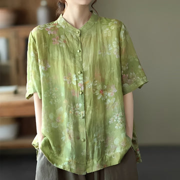 Alana - Stilvolle Bluse mit halben Ärmeln für Damen
