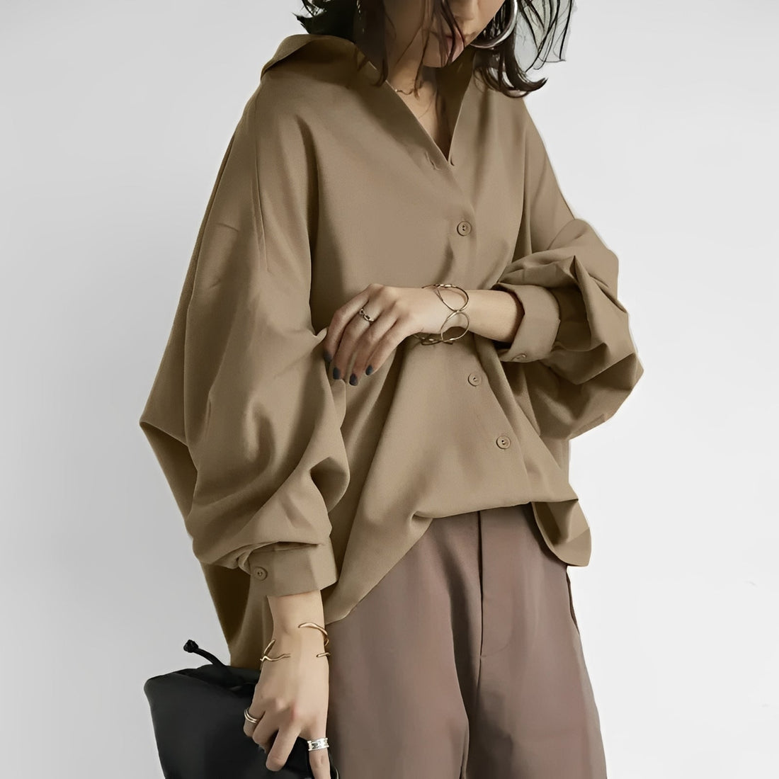 Brittney - Lässige Oversized-Bluse