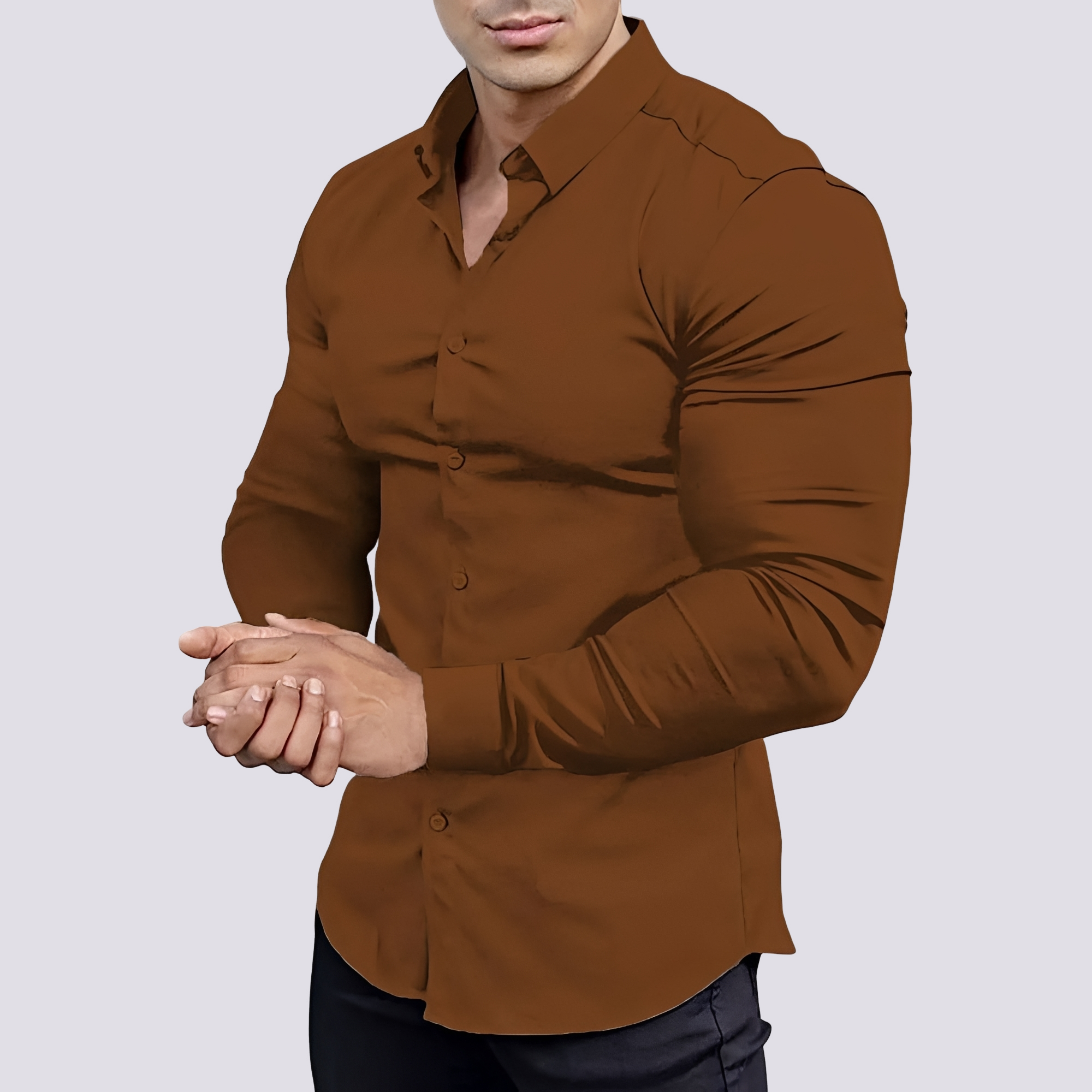 Benson - Lässiges Slim-Fit Hemd