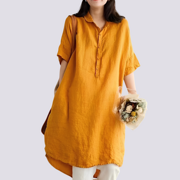 Deborah - Lässiges, locker sitzendes Hemdkleid für Damen