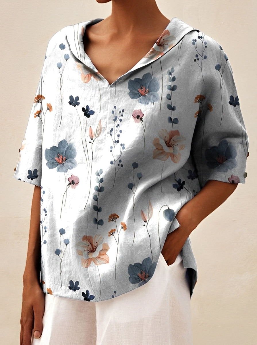 Angie - Lässige, locker sitzende Bluse für Damen