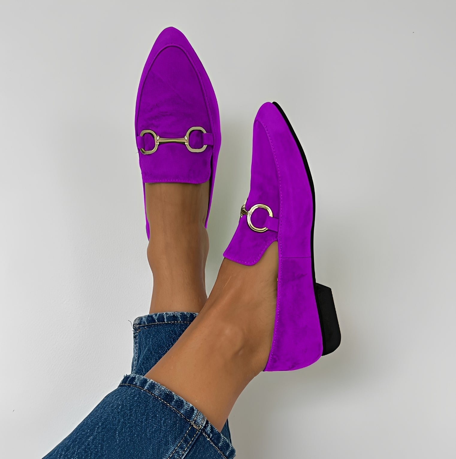 Vinnie - Stilvolle Bunte Spitzloafer