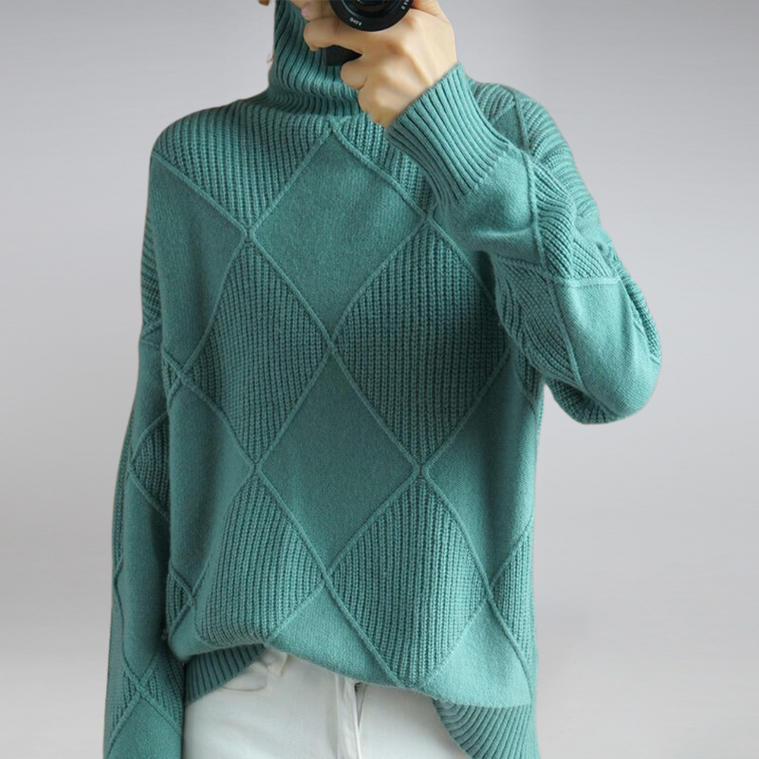 Camille - Eleganter und gemütlicher Rollkragenpullover