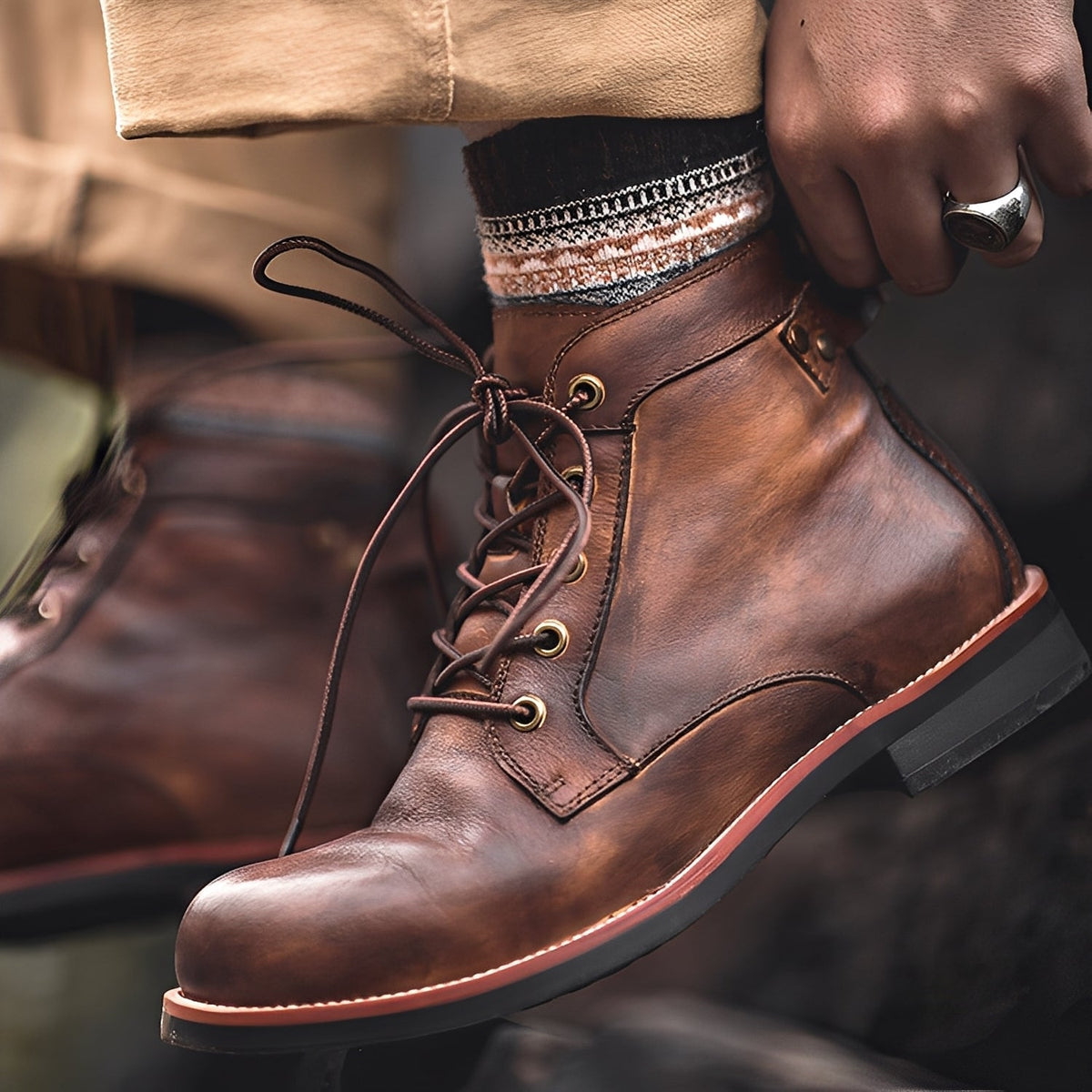 Chester - Traditionelle und Vintage-Stiefel
