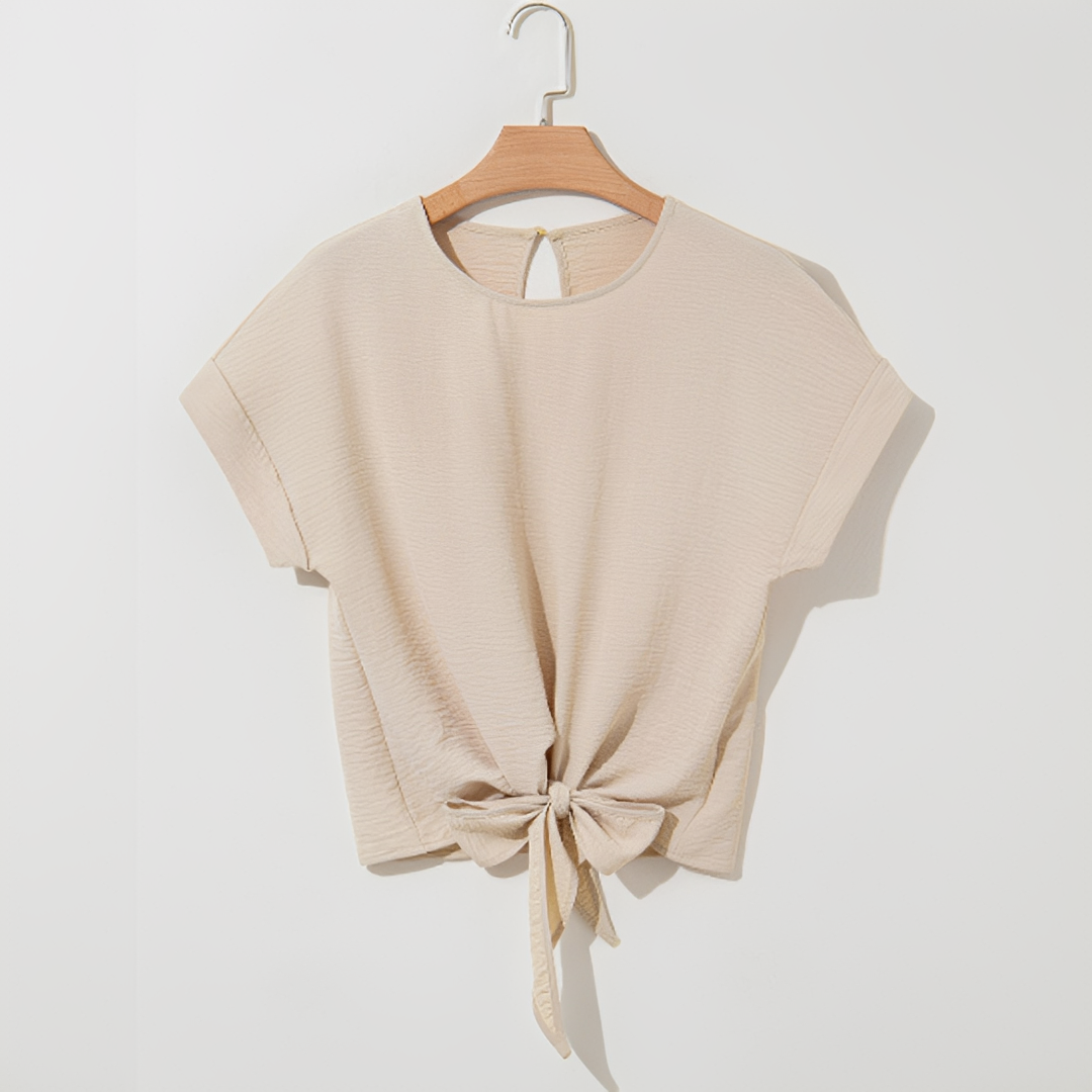Kalea - Stilvolle Bluse mit kurzen Ärmeln