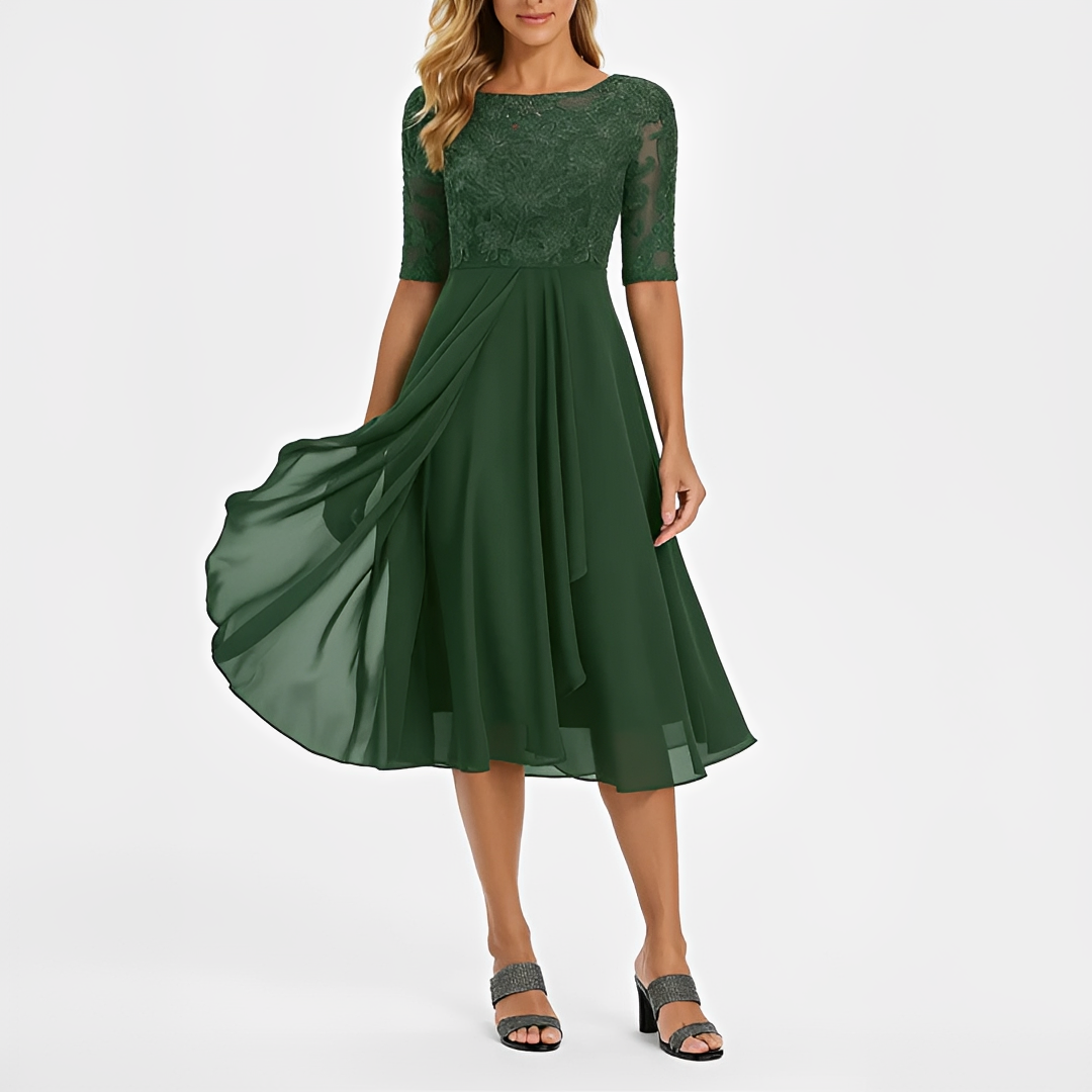 Florenz - Stilvolles Midi-Kleid