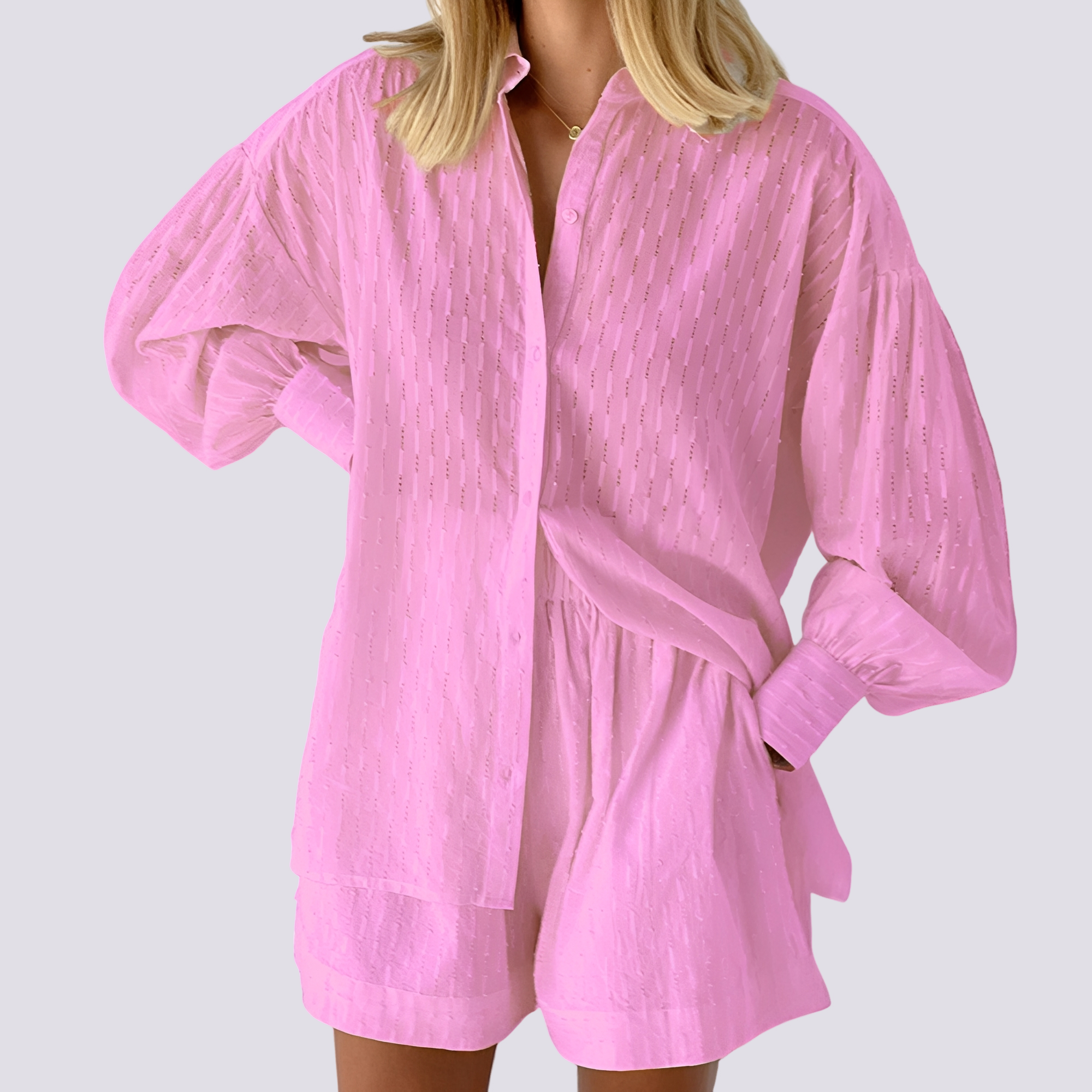 Patricia - Stilvolles, locker sitzendes zweiteiliges Set für Damen