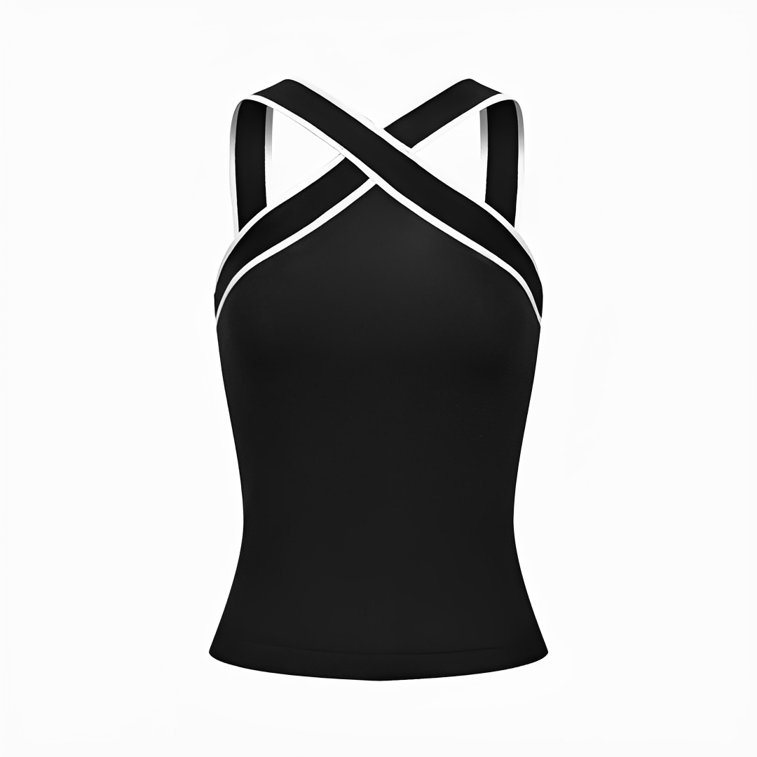 Ferlyn - Elegantes Top mit V-Ausschnitt