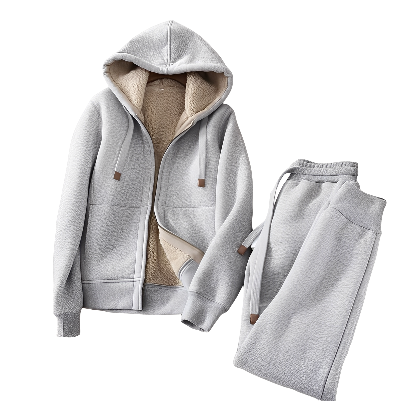 Monica - Bequemes Set aus Hoodie und Jogginghose für Damen