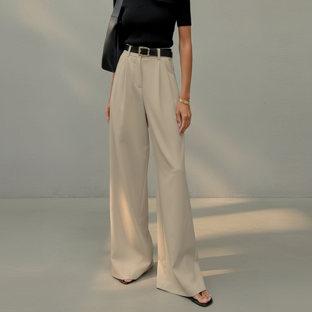 Marlene - Modische Hose mit weitem Schnitt