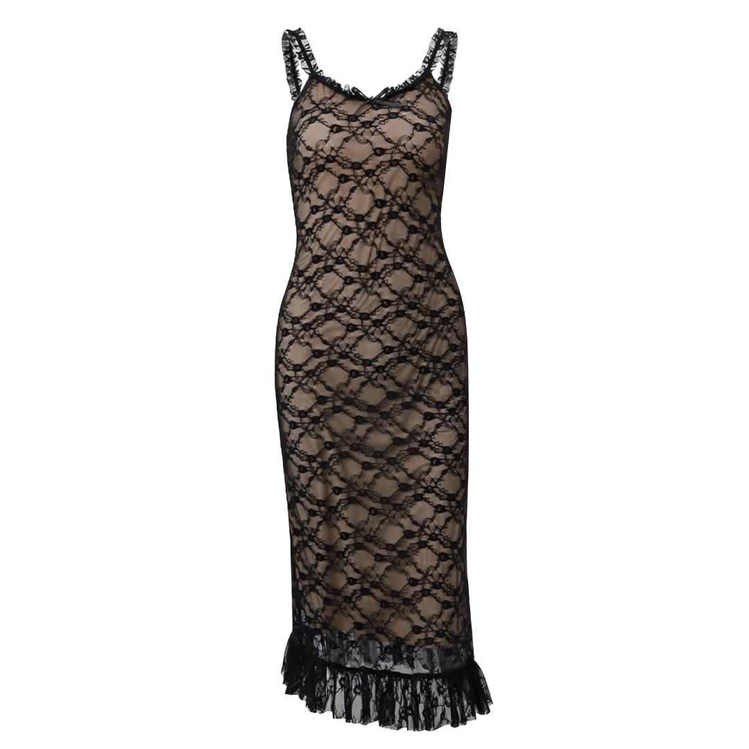 Anjenette - Modernes und stilvolles Midi-Kleid