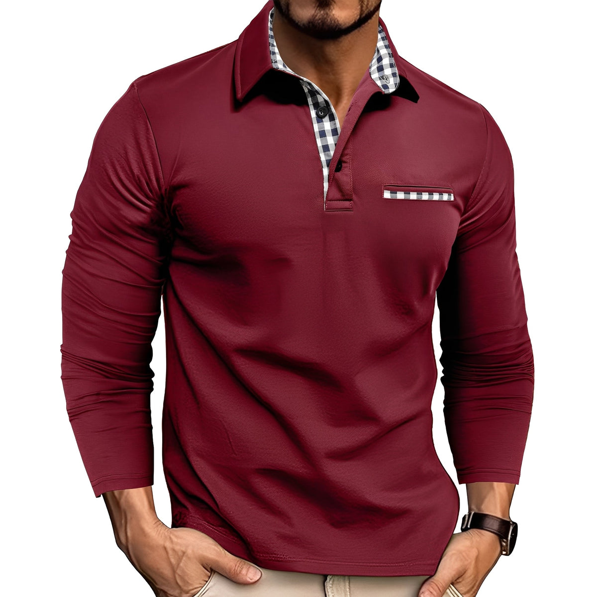 Charel - Strapazierfähiges Langarmshirt